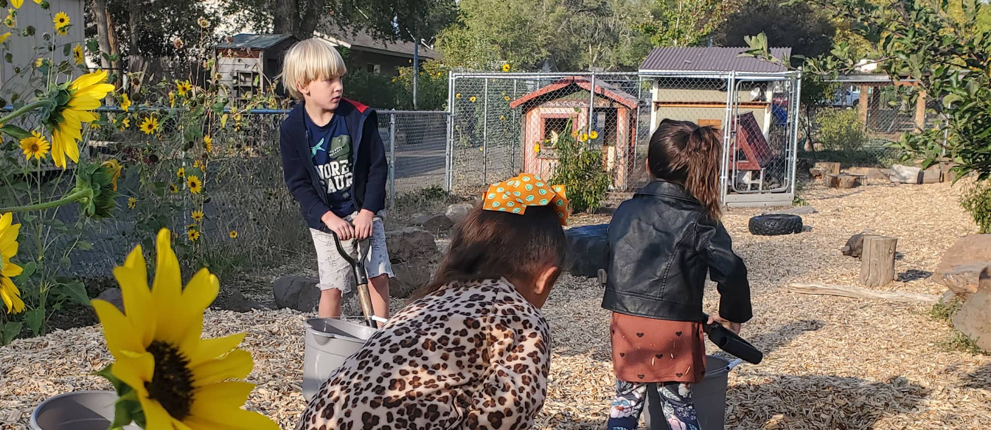 kids playing outside